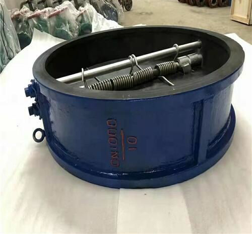 全襯膠蝶式對(duì)夾止回閥 全襯膠蝶式對(duì)夾止回閥