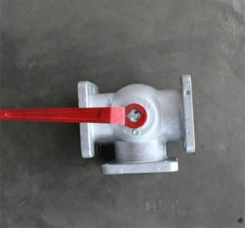 鋁合金三通槽車球閥 鋁合金三通槽車球閥