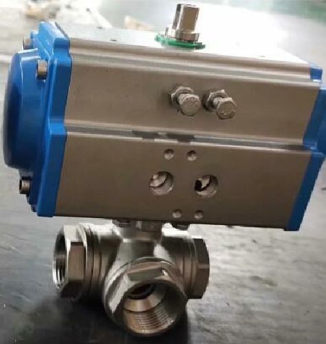 氣動(dòng)螺紋三通球閥 氣動(dòng)螺紋三通球閥