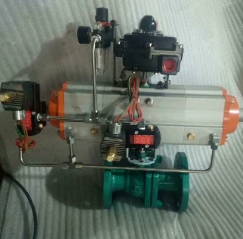 氣動碳鋼法蘭球閥_氣動球閥 氣動碳鋼法蘭球閥_氣動球閥